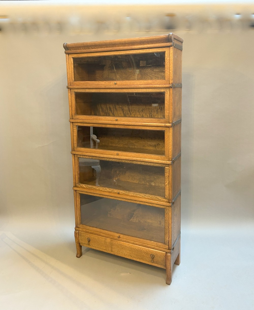 Globe Wernicke Oak Bookcase