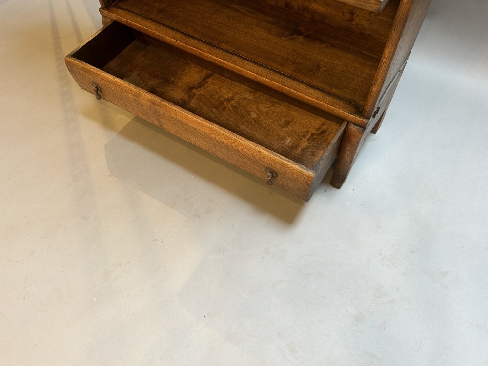 Globe Wernicke Oak Bookcase View VII