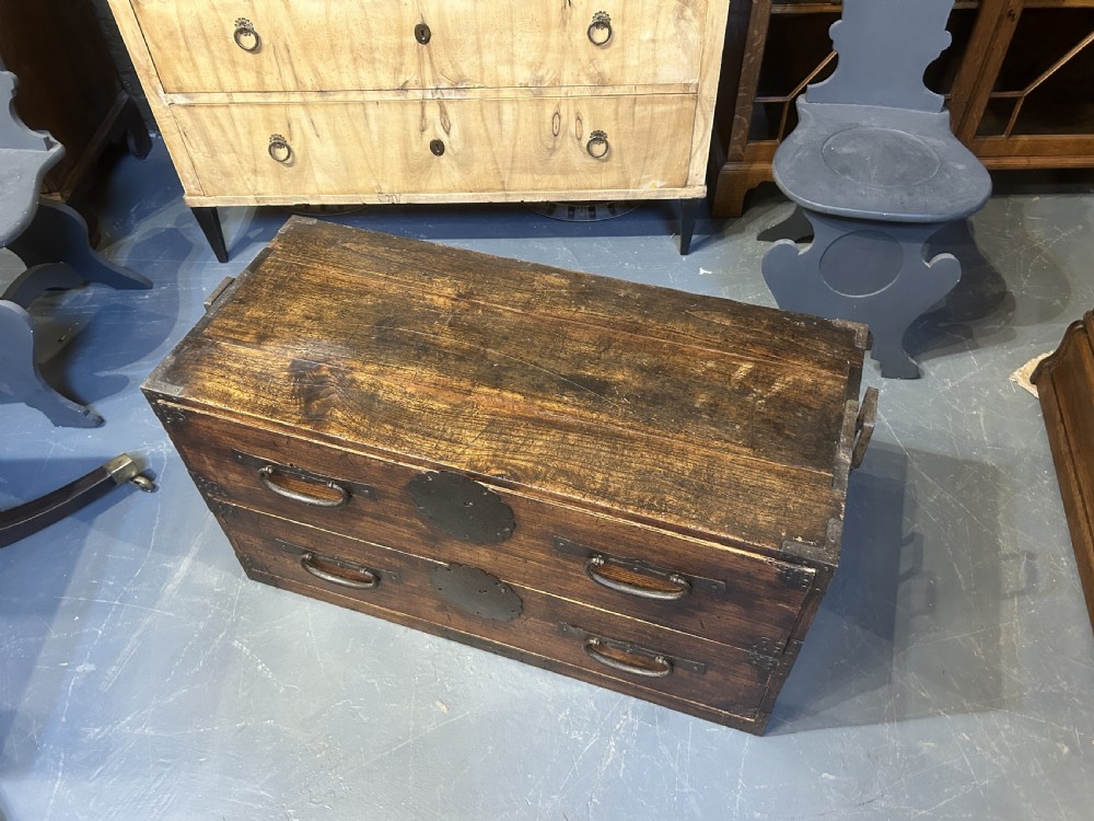 Antique Japanese Tansu Chest Of Drawers View V