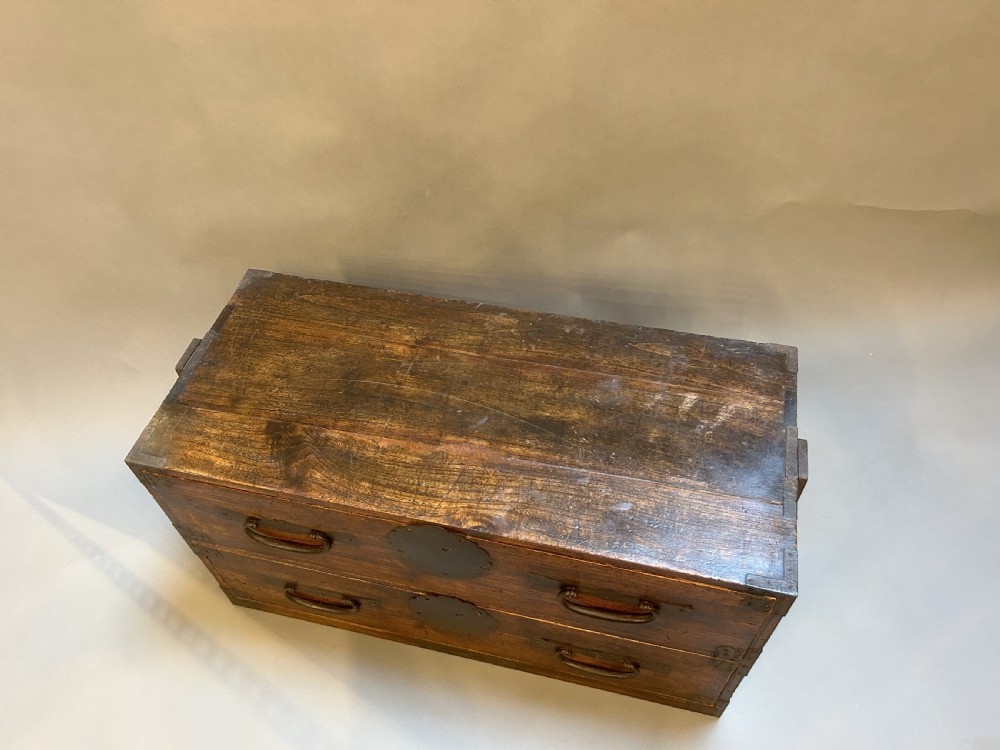Antique Japanese Tansu Chest Of Drawers View X