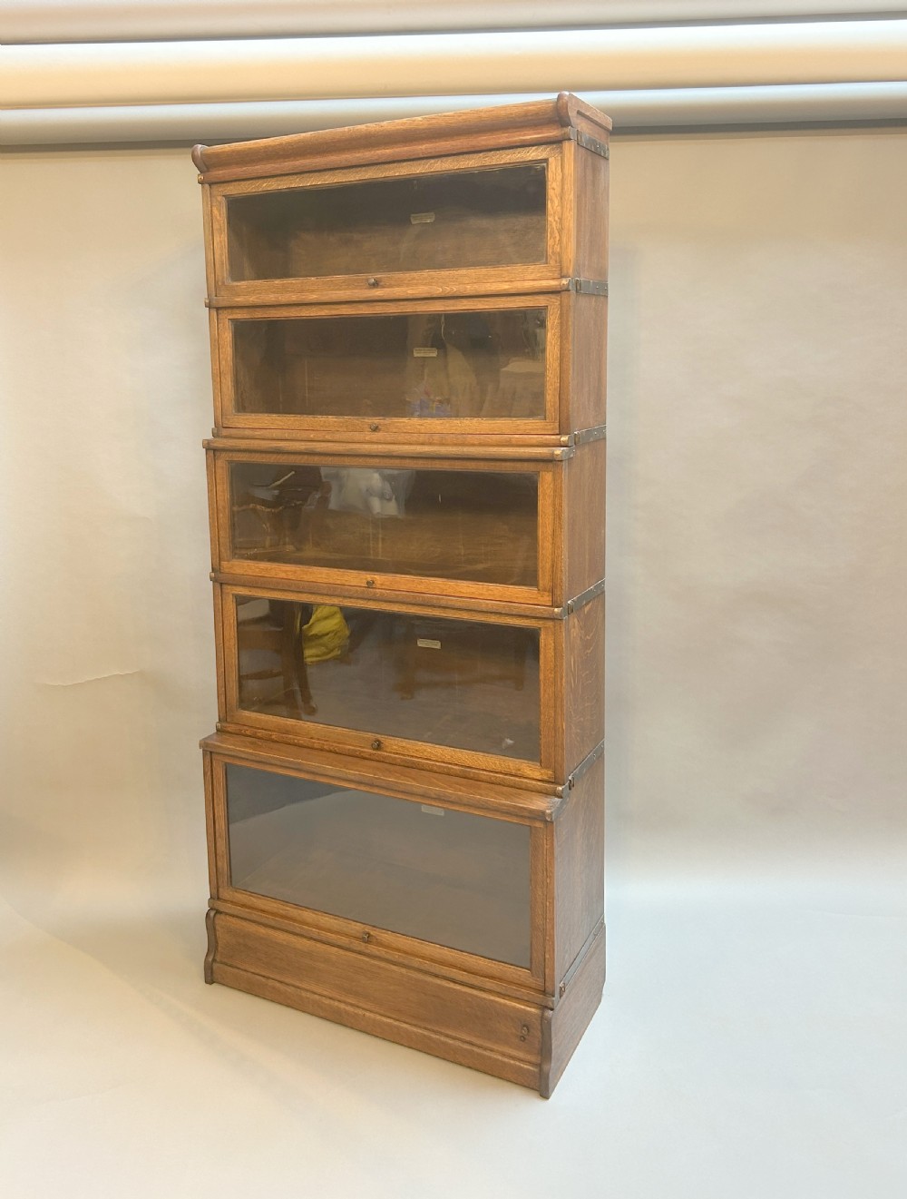 Globe Wernicke Oak Stacking Bookcase