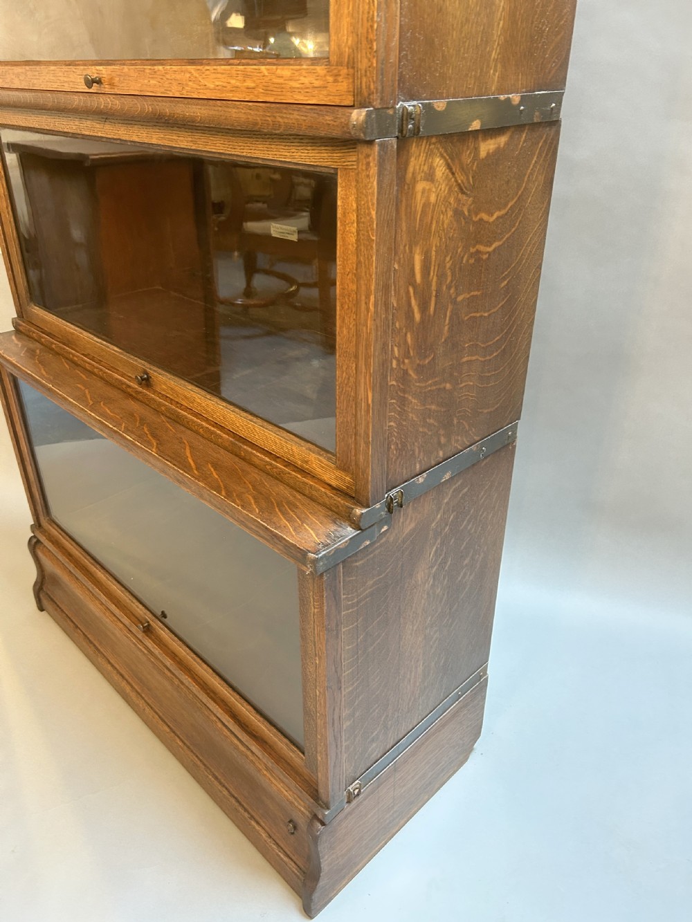 Globe Wernicke Oak Stacking Bookcase View XIII