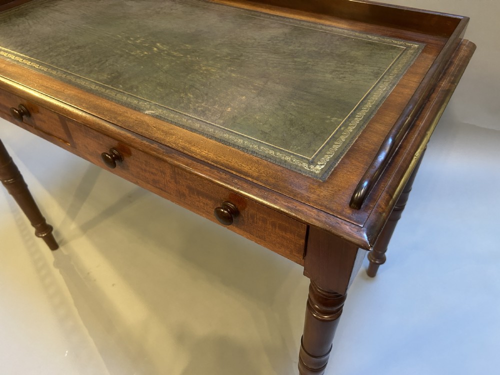 Victorian mahogany writing table View III