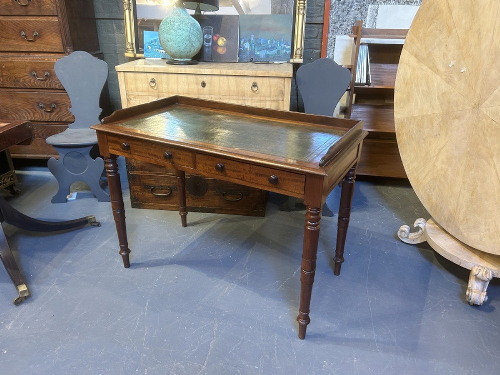 Victorian mahogany writing table View V