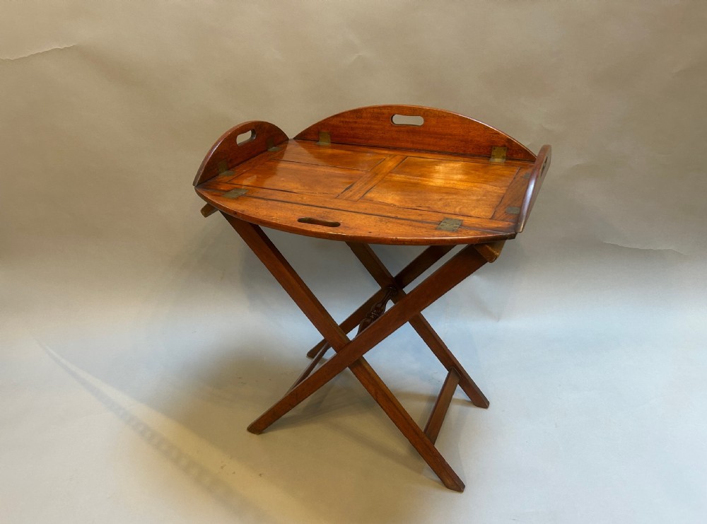 George III butlers tray on stand