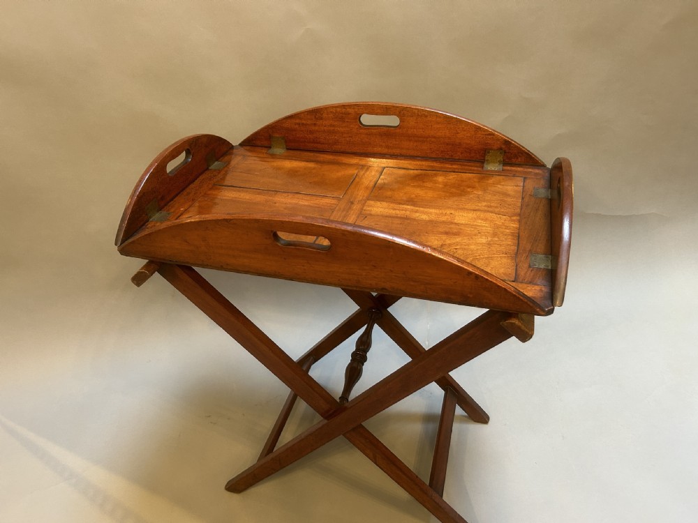 George III butlers tray on stand View IV