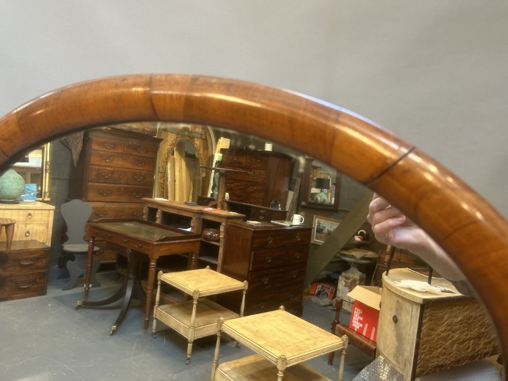 Victorian Mahogany Cheval Dressing Mirror View II