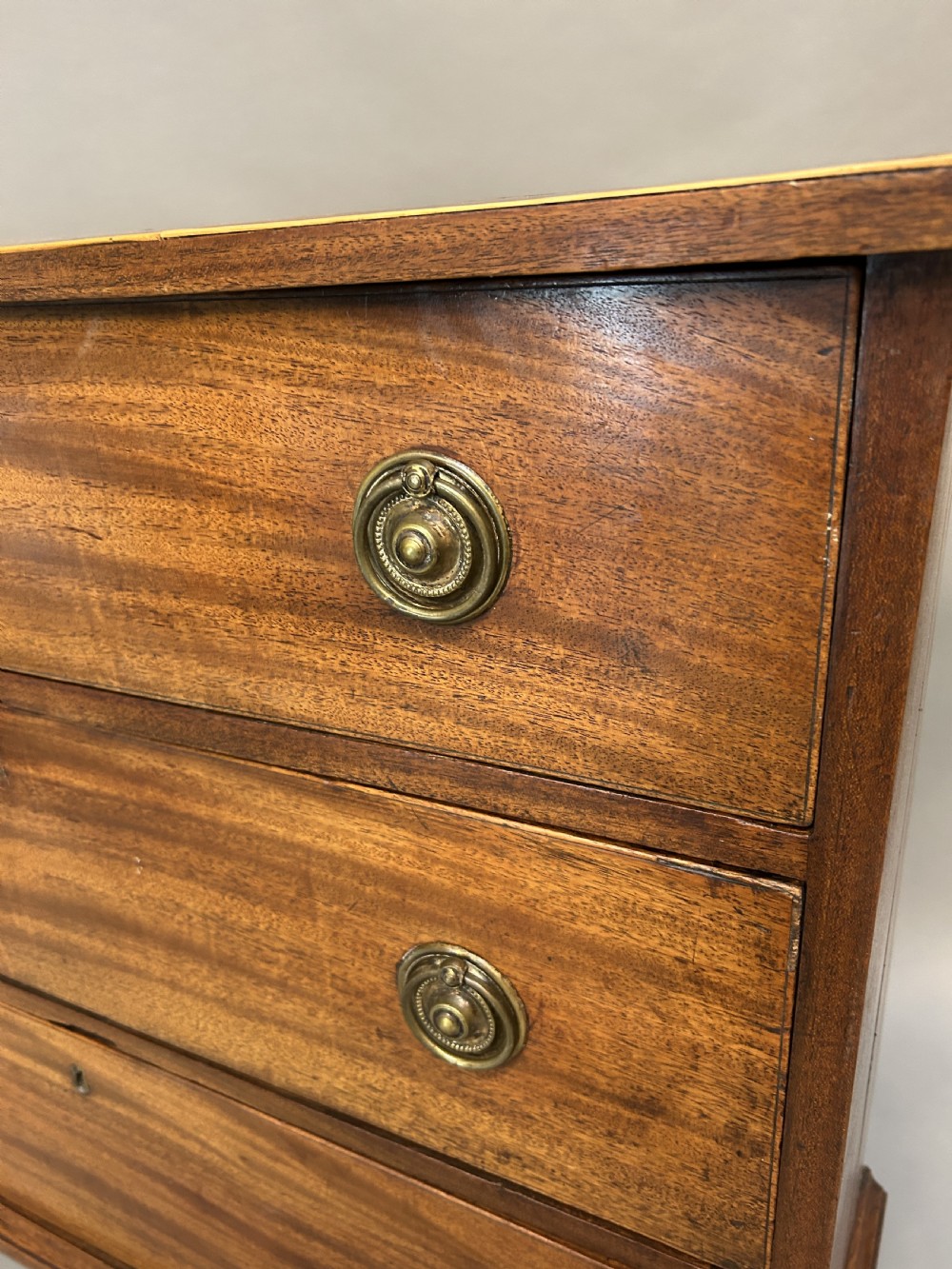 George III mahogany hall chest View IV