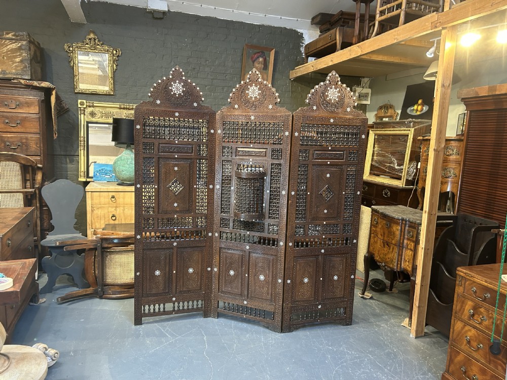 Moorish Ottoman Room Divider Screen View IV