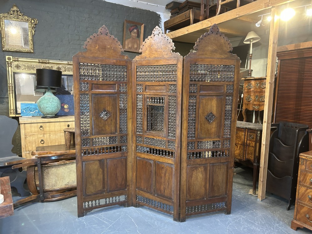 Moorish Ottoman Room Divider Screen View XII