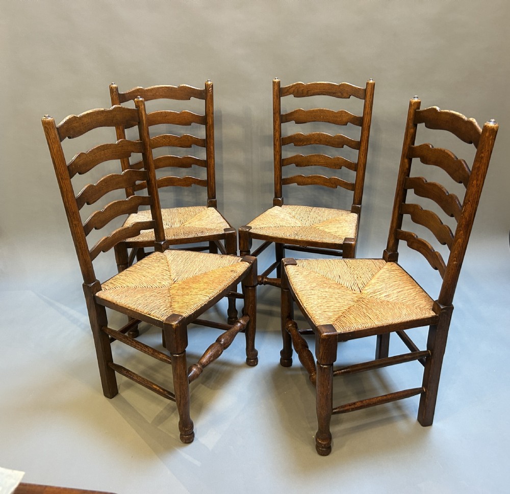 set country ladder back chairs View III