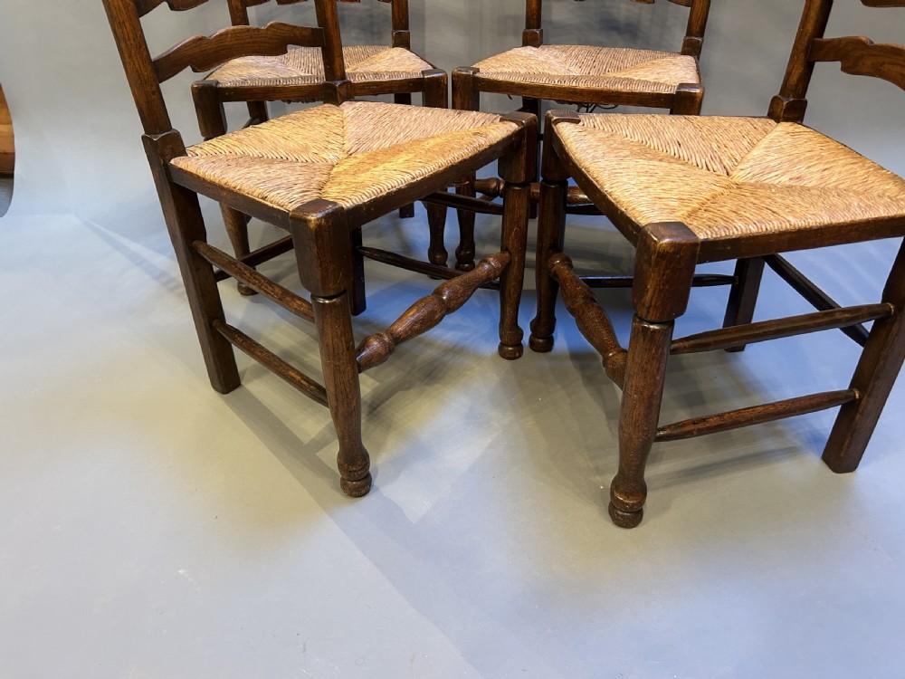 set country ladder back chairs View VIII