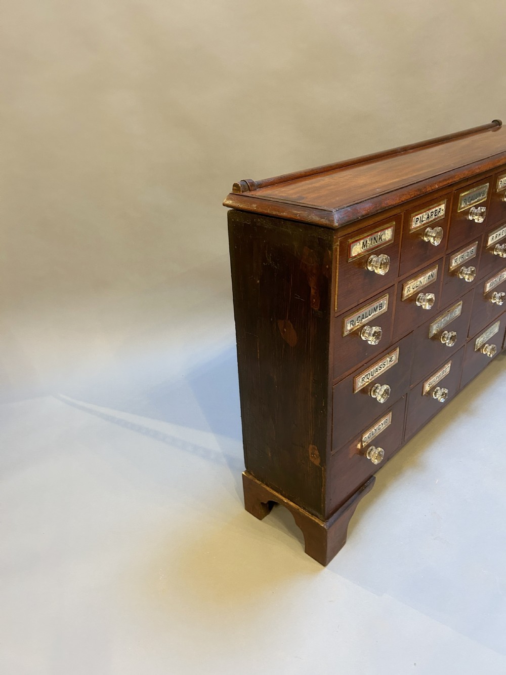 Victorian Apothecarys chest of drawers View II