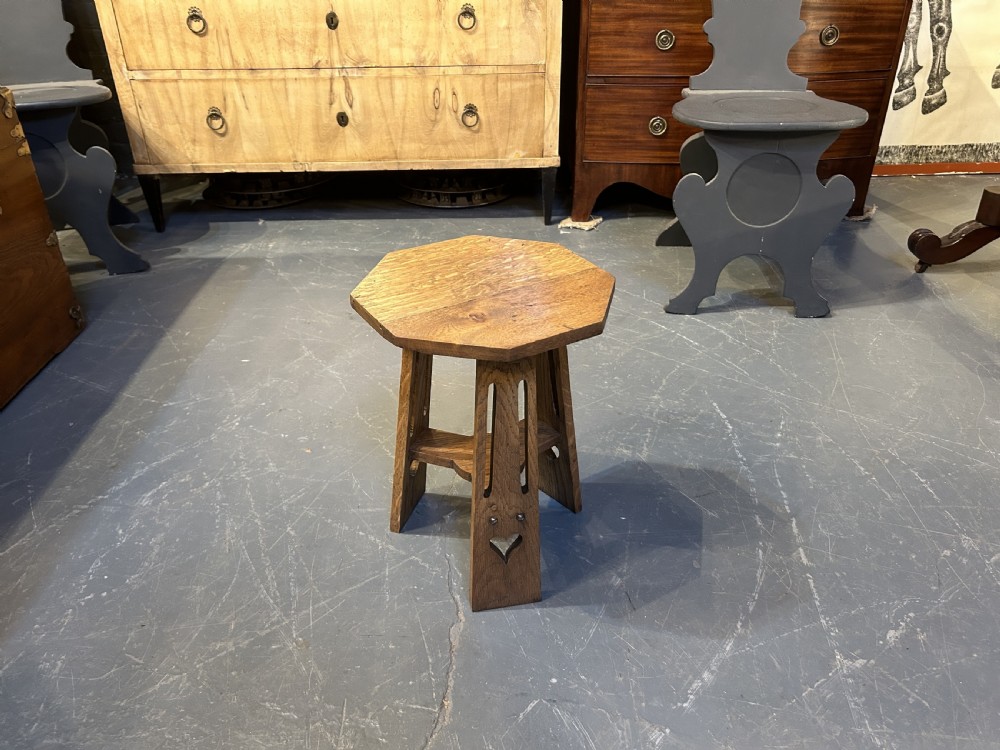 Arts & Crafts side table, Liberty manner. View II