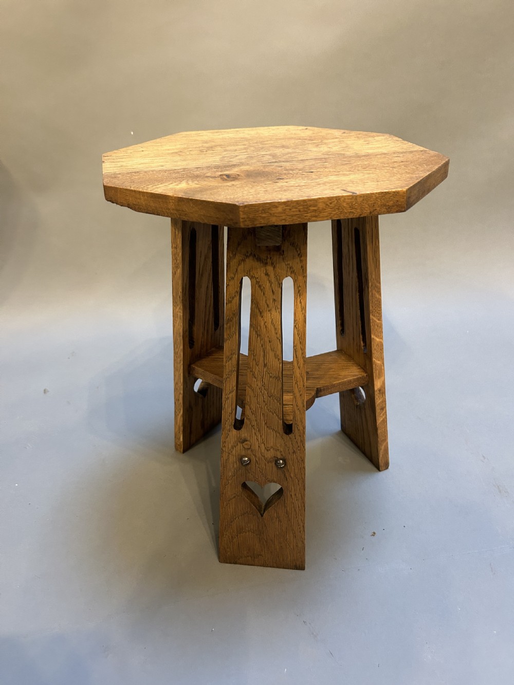Arts & Crafts side table, Liberty manner. View III