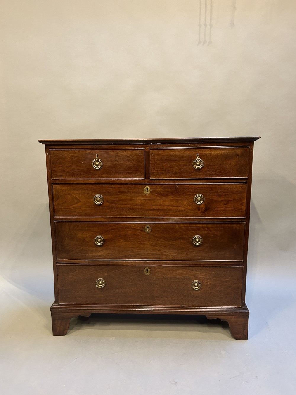 C19th mahogany hall chest of drawers View V