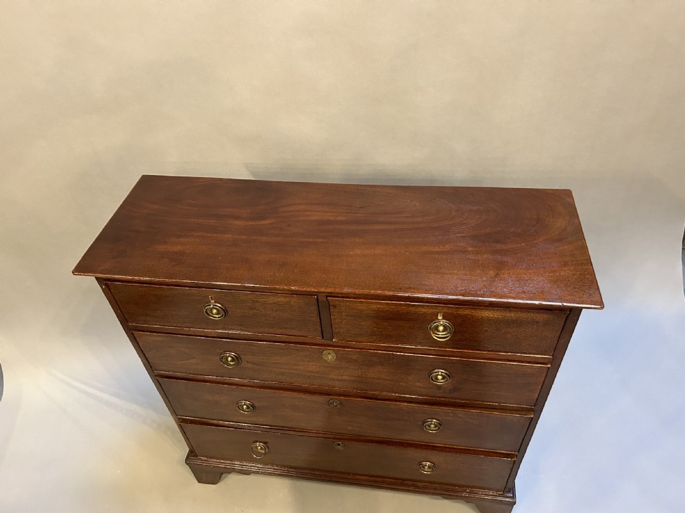 C19th mahogany hall chest of drawers View VIII