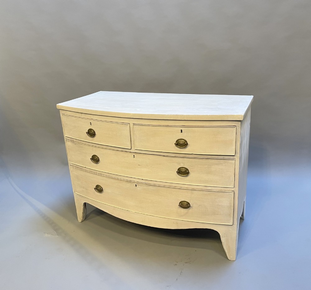 Regency Bow Chest Of Drawers