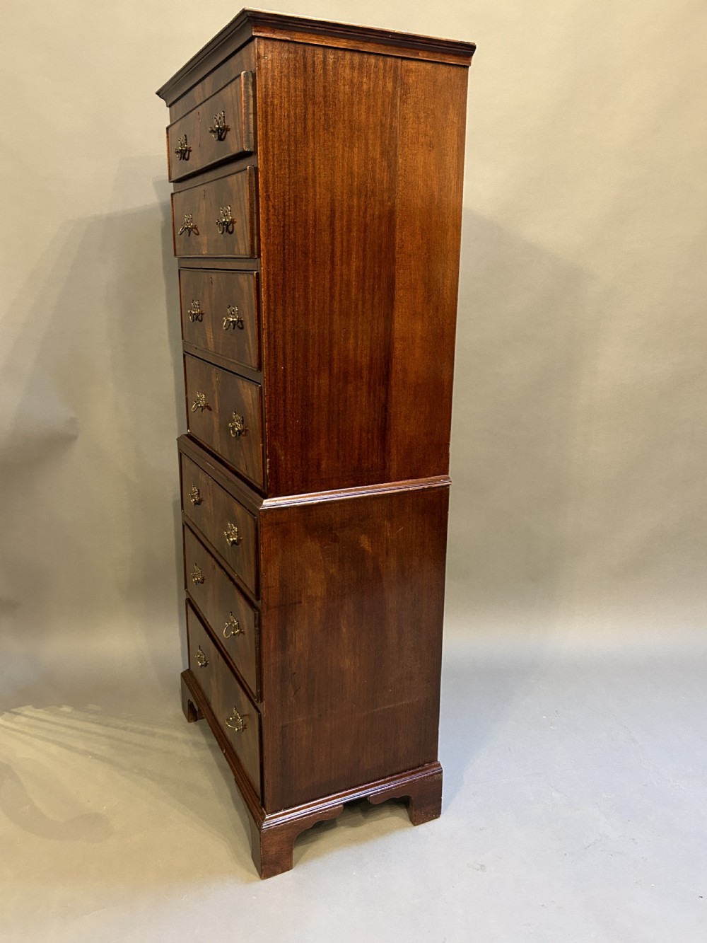 Georgian Revival tallboy chest on chest View VII