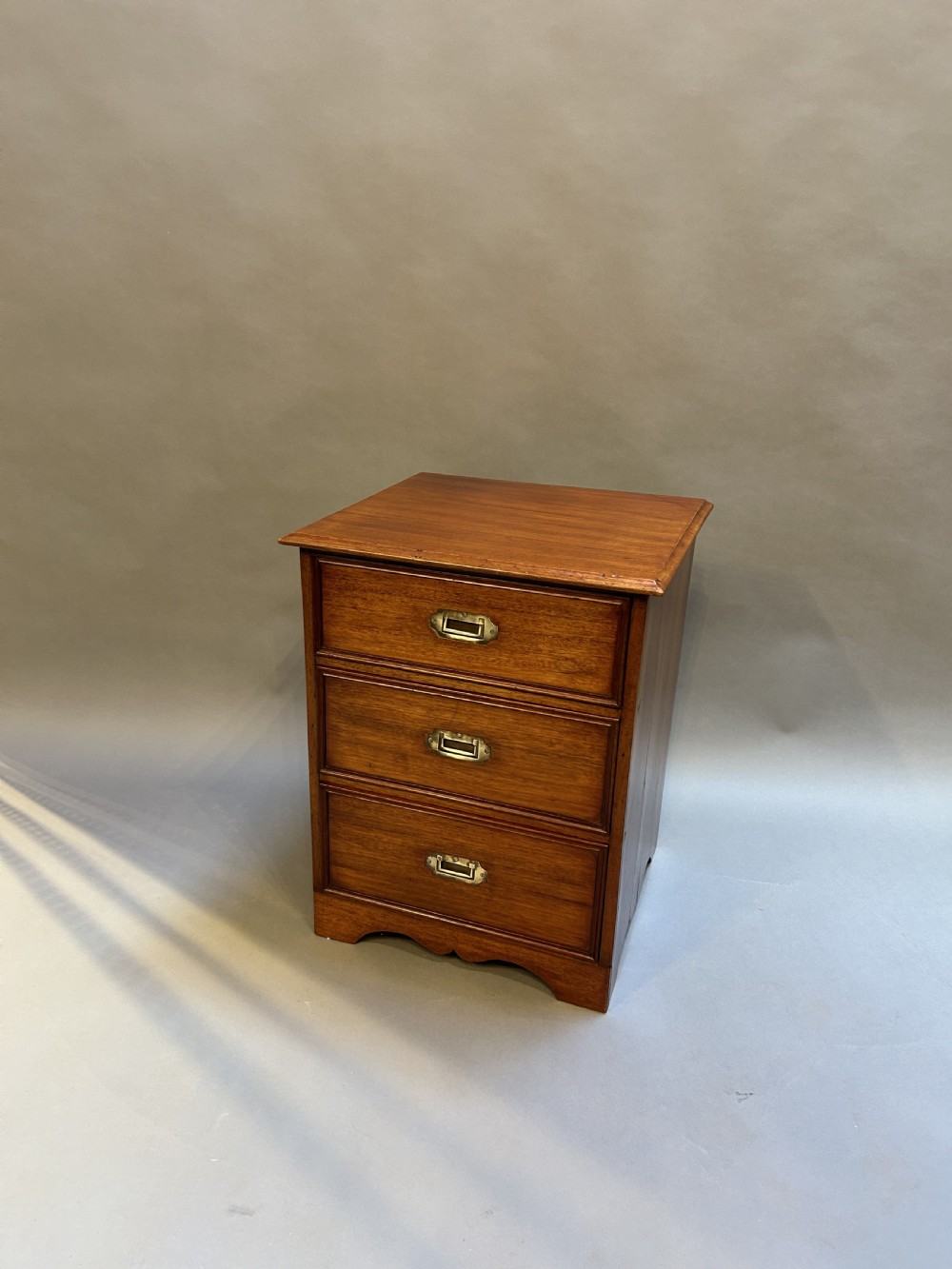 campaign type small chest of drawers