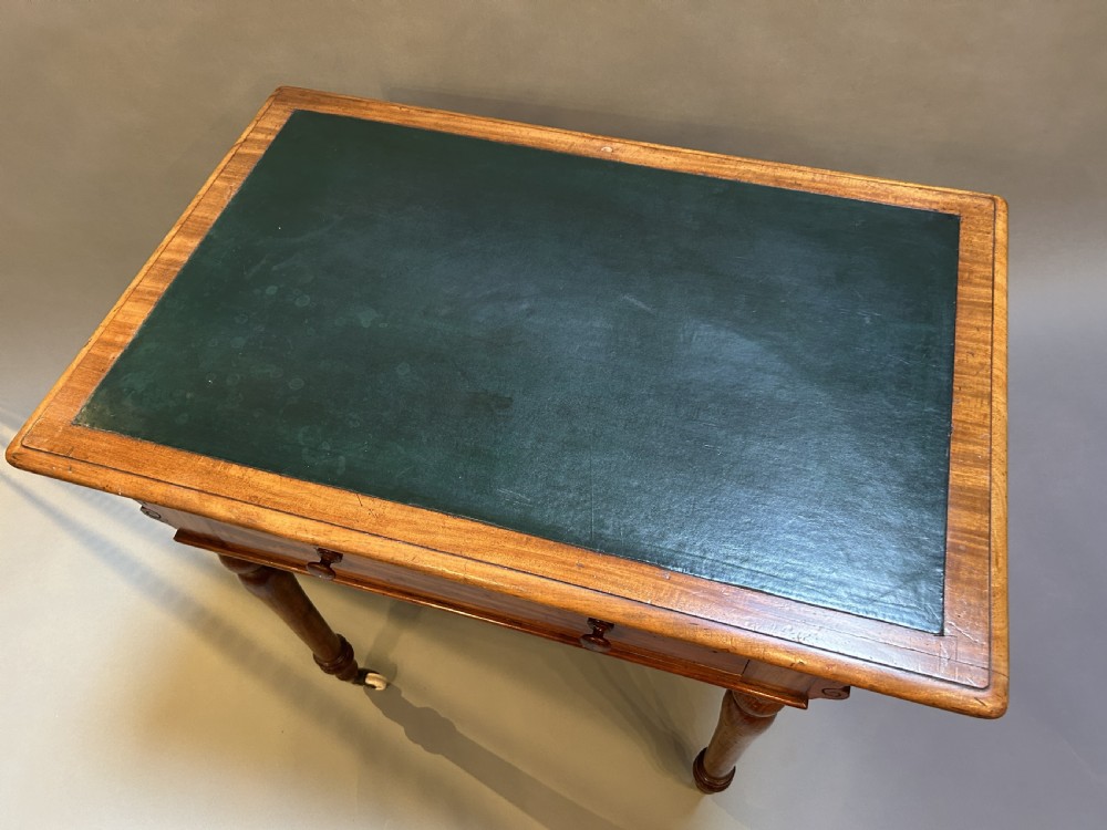 Victorian library writing table by Heals View IV