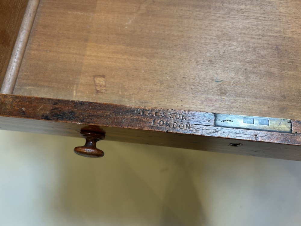 Victorian library writing table by Heals View VII