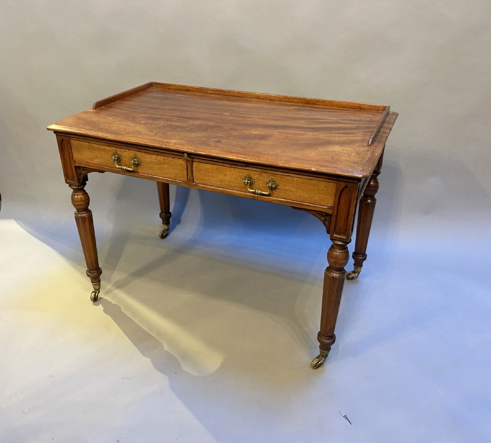 Victorian library writing table, by Hindley View IV