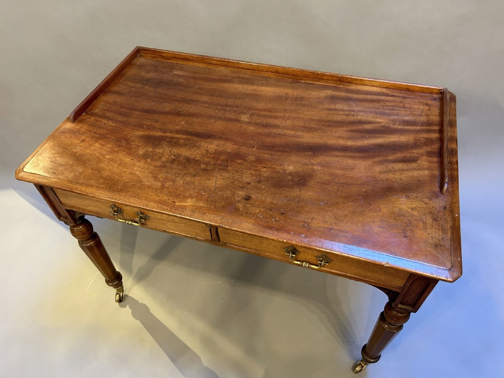 Victorian library writing table, by Hindley View V