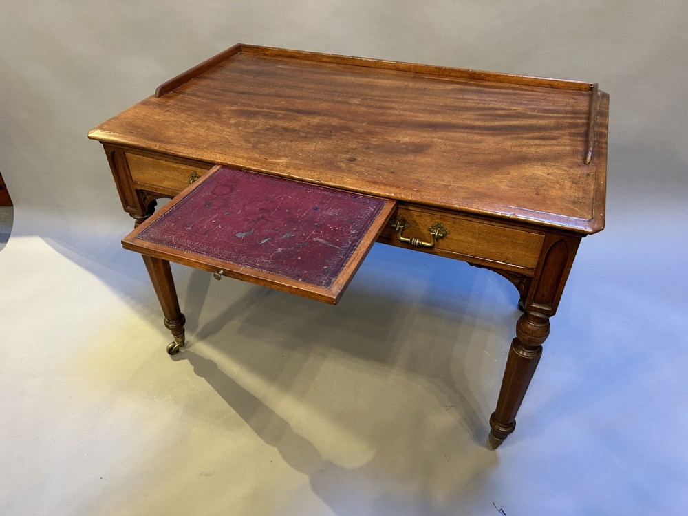 Victorian library writing table, by Hindley View VI