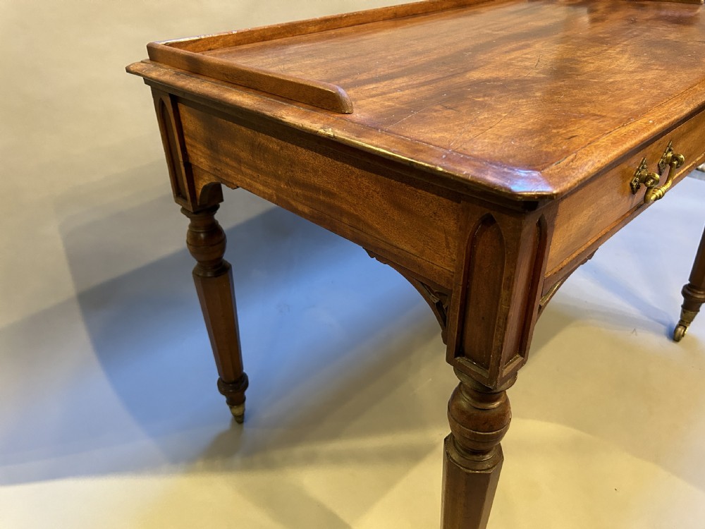 Victorian library writing table, by Hindley View IX