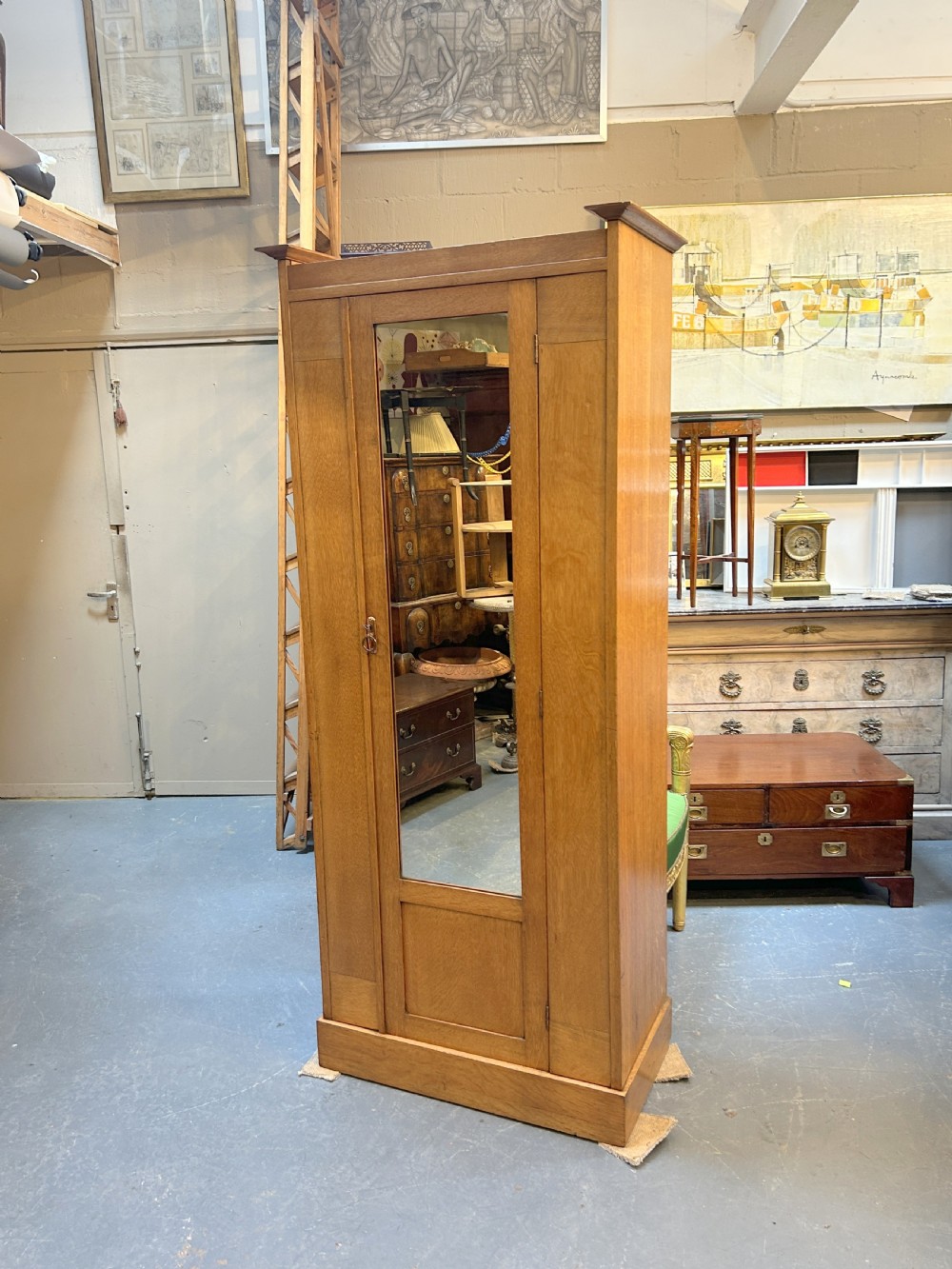 Heals Arts And Crafts Wardrobe View VII