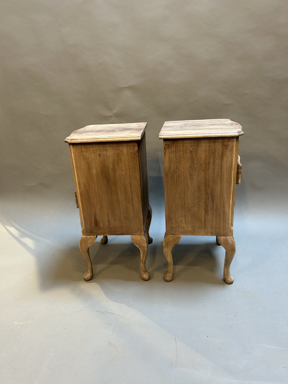 Pair Georgian Revival  Bedside Tables View III