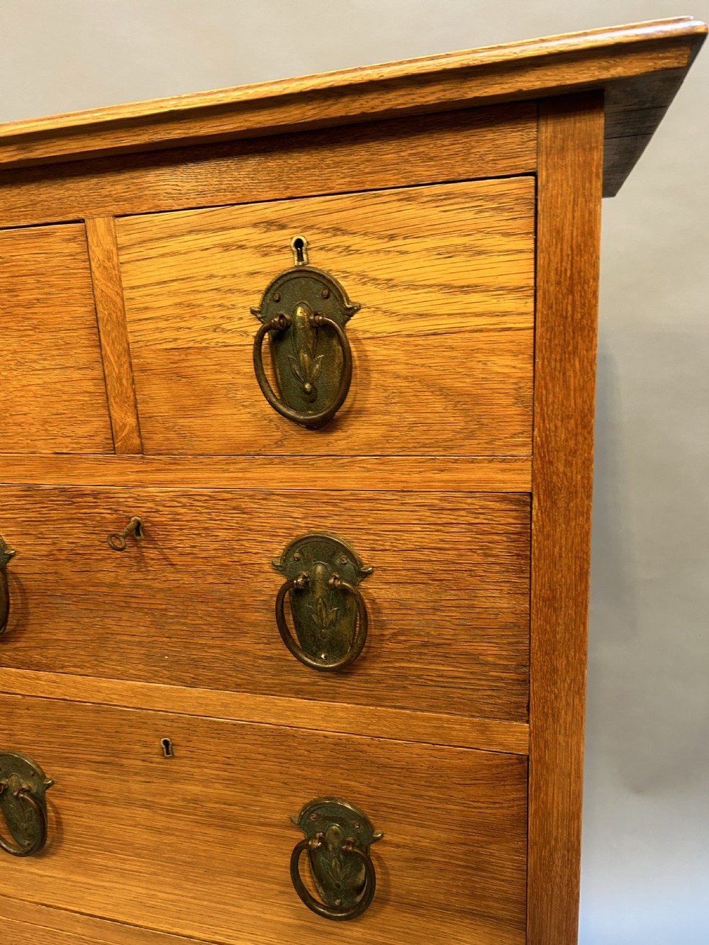 Arts & Crafts Pillar Chest Of Drawers, Liberty & Co View VII