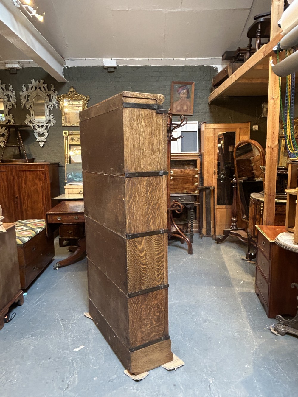 Globe Wernicke Stacking Bookcase Of Larger Sections View IX