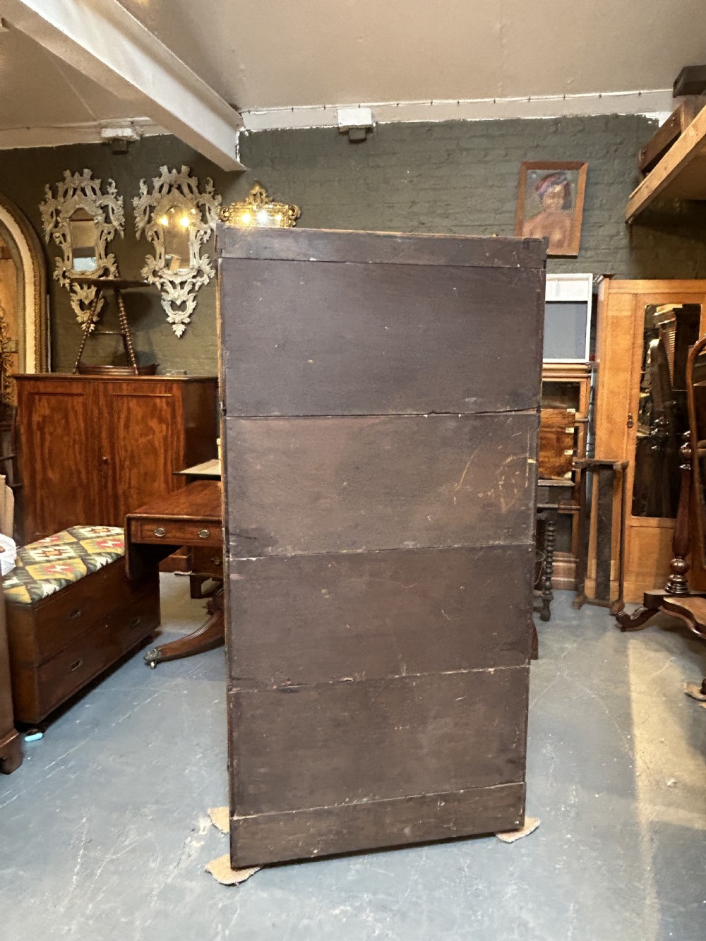 Globe Wernicke Stacking Bookcase Of Larger Sections View X