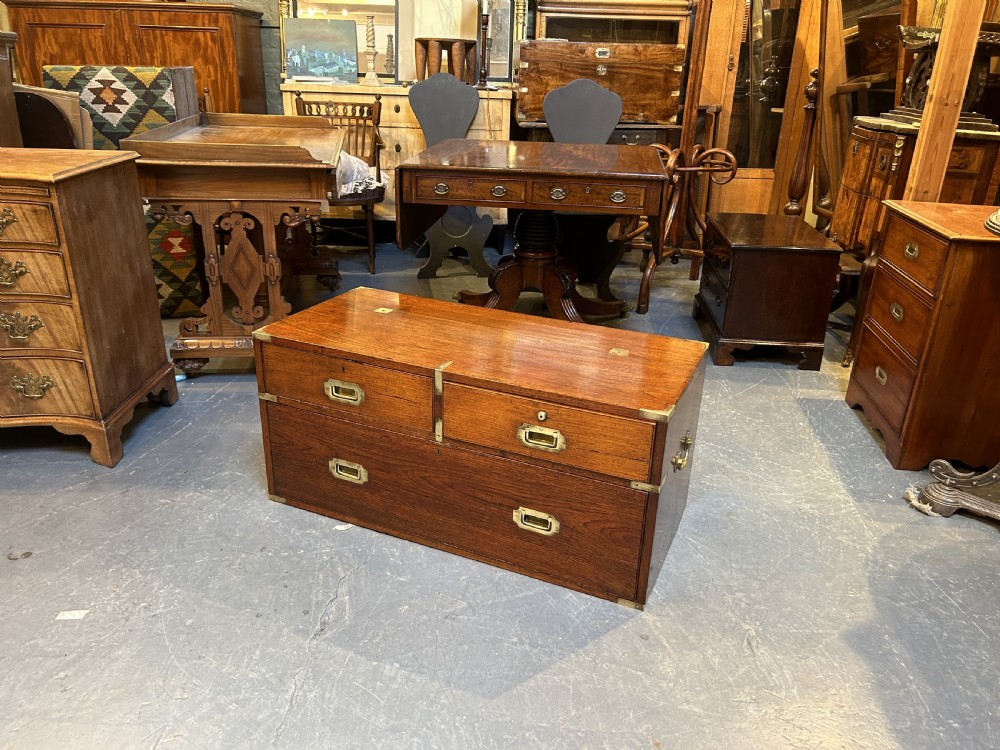 Campaign chest of drawers View V