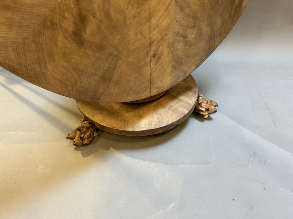 C19th Mahogany Breakfast Table View II