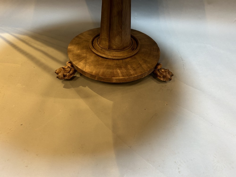 C19th Mahogany Breakfast Table View V