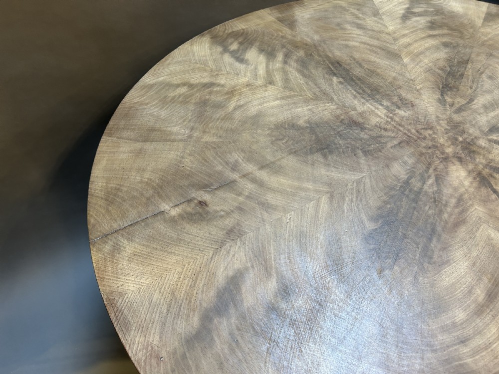 C19th Mahogany Breakfast Table View VI