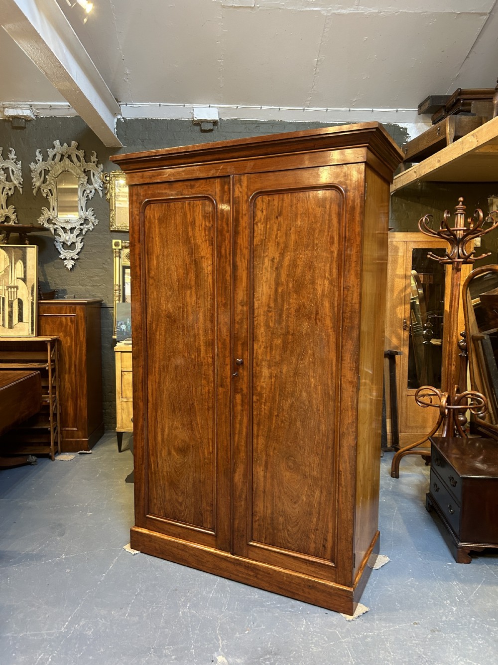 Victorian Double Wardrobe By Heals View II