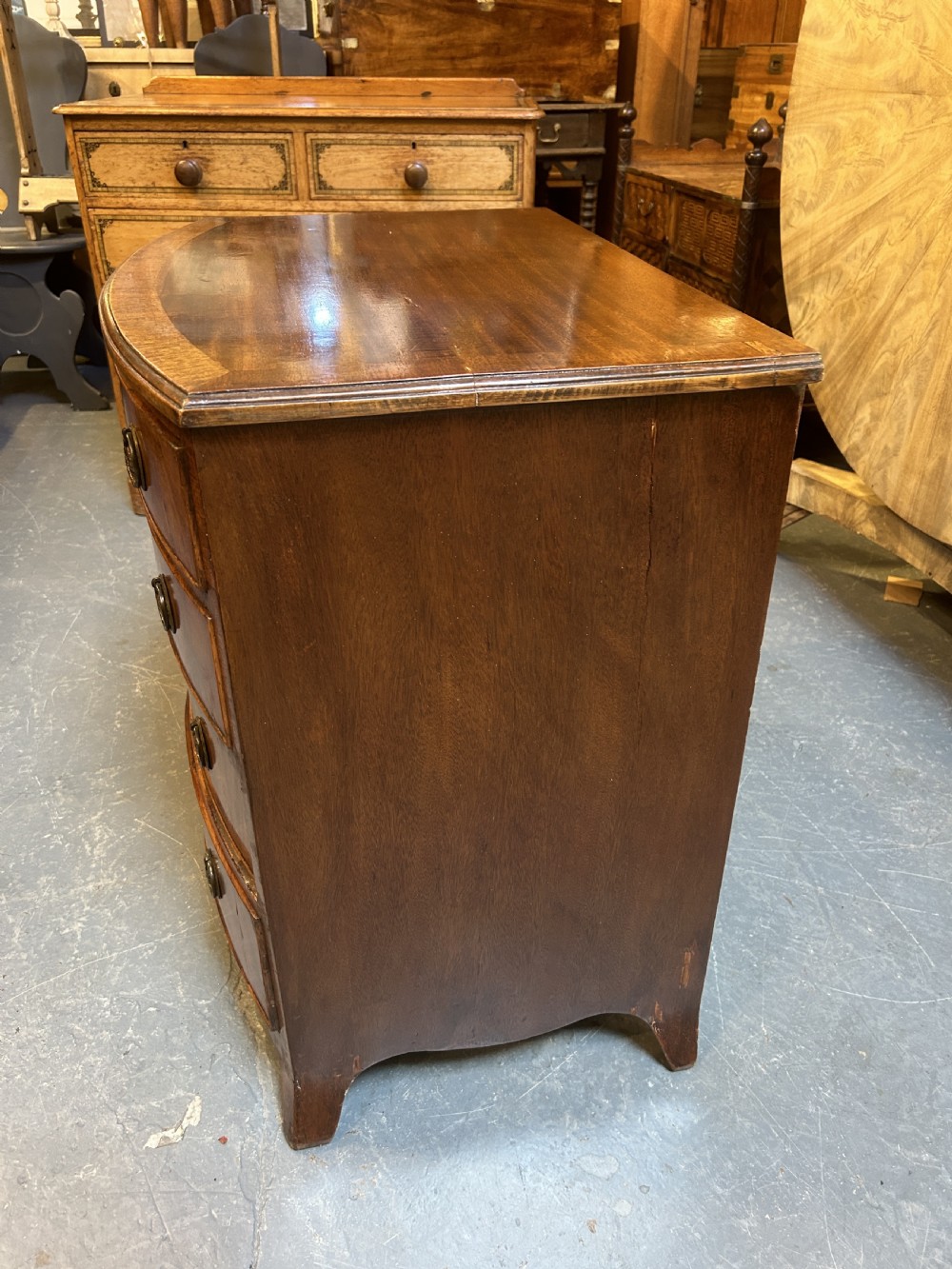 george III revival chest of drawers View IV