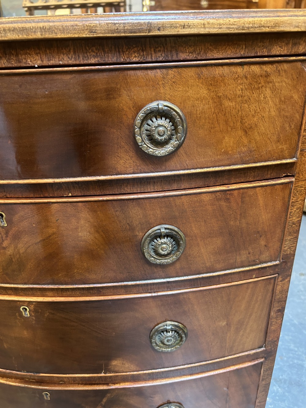 george III revival chest of drawers View V