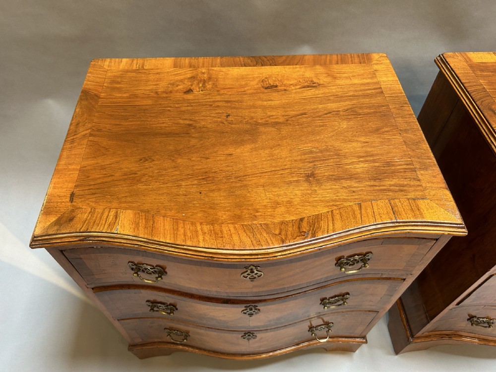 Pair Georgian Revival Chest Of Drawers View VII