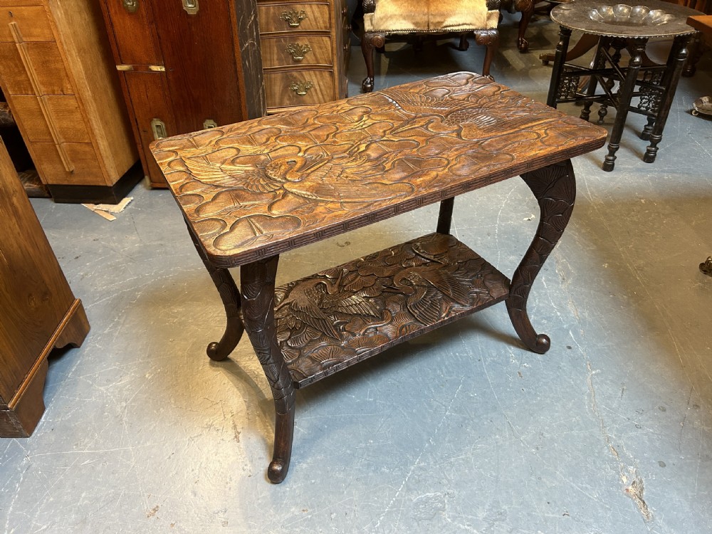 Japanese Side Table, By Liberty & Co View VIII