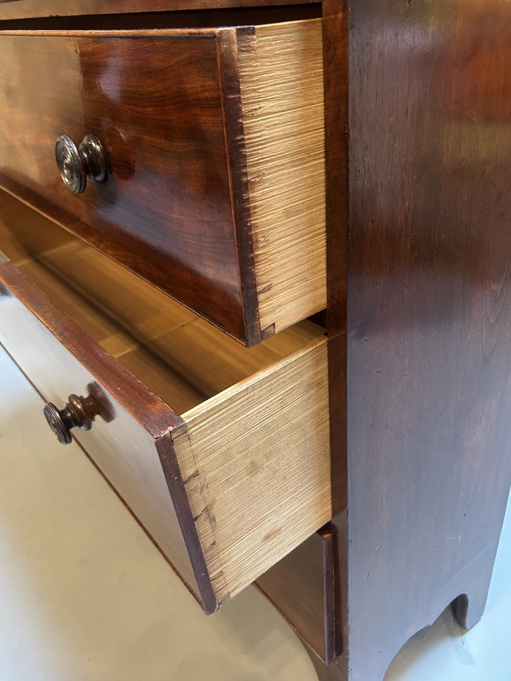 C19th Mahogany Hall Chest Of Drawers View IV