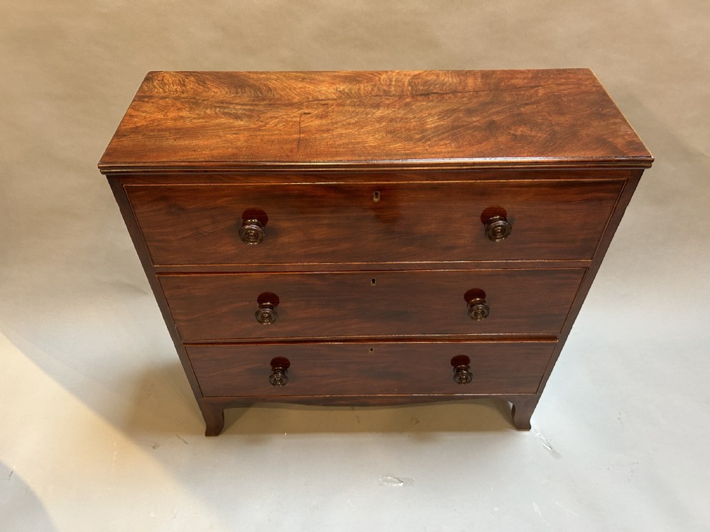 C19th Mahogany Hall Chest Of Drawers View VI