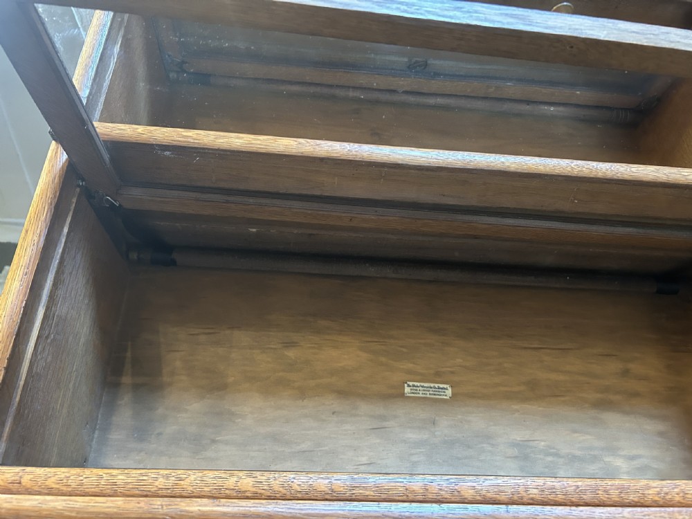 Globe Wernicke Bookcase Of Larger Sections View III