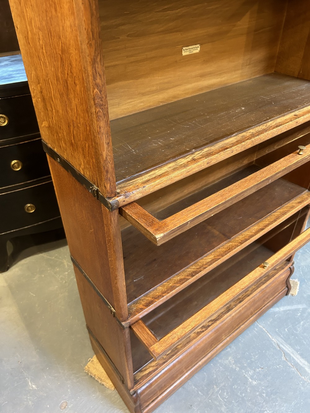Globe Wernicke Bookcase Of Larger Sections View IV