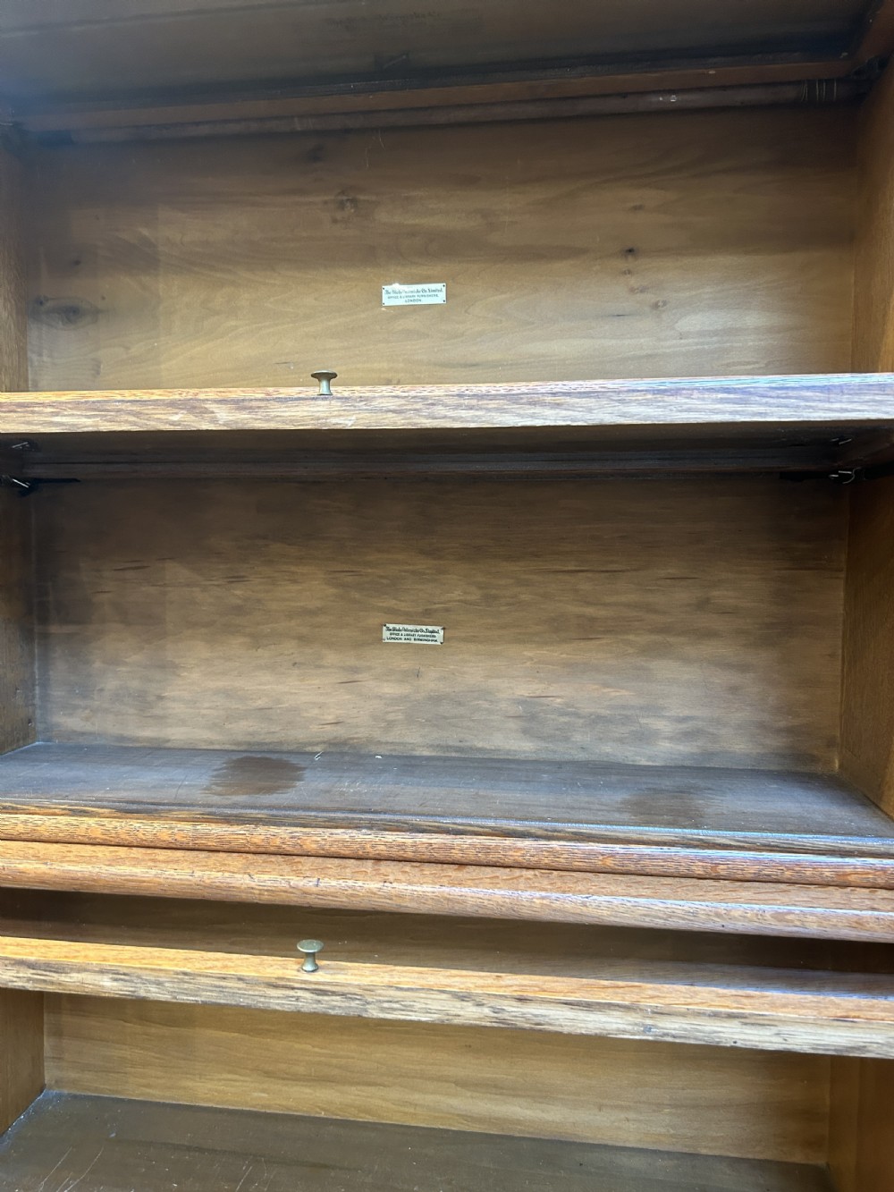 Globe Wernicke Bookcase Of Larger Sections View VII