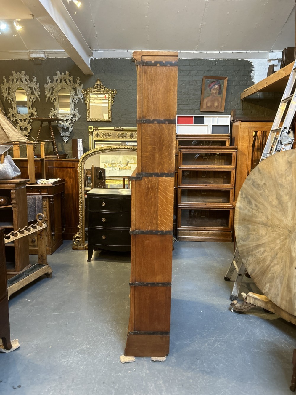Globe Wernicke Bookcase Of Larger Sections View XI